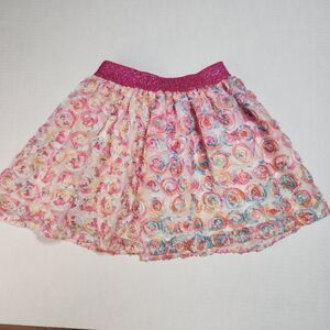 Est.1989 Place Layer Skirt Pink Youth Md 7/8